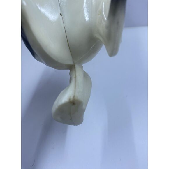 VINTAGE HARTLAND FIGHTING MUSTANG STALLION BLACK WHITE REARING HORSE - Picture 4 of 12